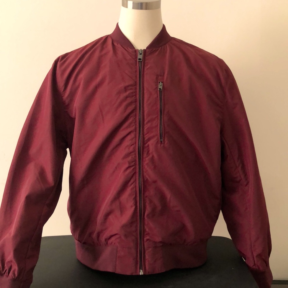 H&M Jacket. Burgundy